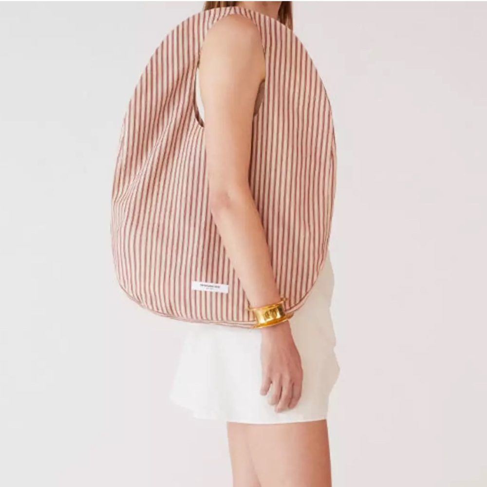 Orseund Iris stripe egg tote